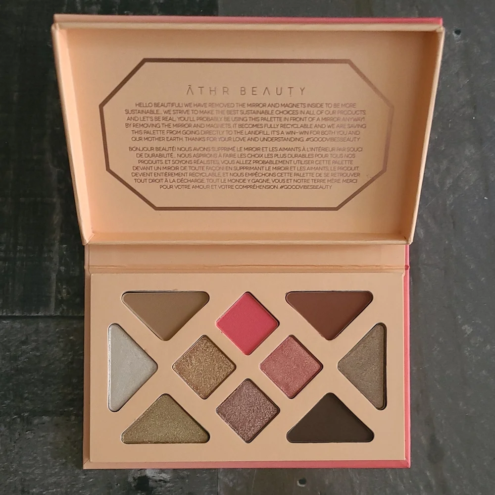 NIB Athr Beauty Deser Sunset Eyeshadow Palette